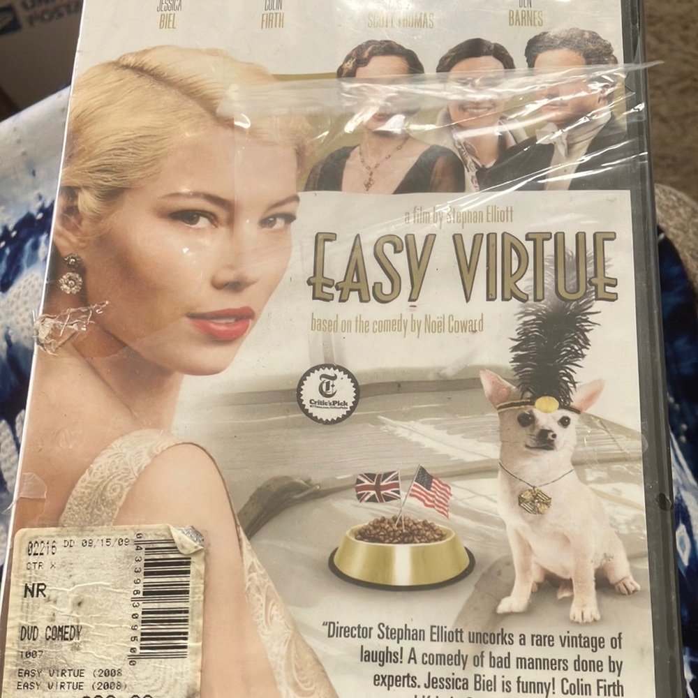 Easy virtue dvd